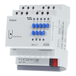 THEBEN DM 4-2 T KNX Manuel utilisateur