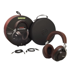 Shure SBH2350 Wireless Headphones Mode d'emploi | Fixfr