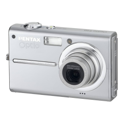 Pentax Série Optio T20 Mode d'emploi | Fixfr