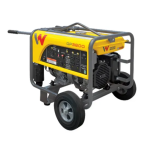 Wacker Neuson GP3800A Portable Generator Manuel utilisateur