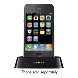 Dynex DX-IPDR3 Docking Station for Apple® iPod® and iPhone® Manuel utilisateur | Fixfr
