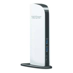 Trendnet RB-TU3-DS2 Universal USB 3.0 Docking Station Fiche technique | Fixfr