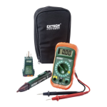 Extech Instruments MN24 MiniTec&trade; Digital MultiMeter Manuel utilisateur