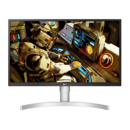 LG 27UL550, 27UL500, 27UK500 Manuels avec Chat IA | Fixfr