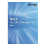Paragon Software Hard Disk Manager 14 suite Manuel utilisateur