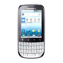Motorola XT311 Manuel utilisateur | Fixfr