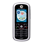 Motorola C257 Mode d'emploi