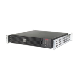 Schneider Electric Smart-UPS RT 1000/2000 VA, 220/230/240 Vac Tower/Rack Mount2U Mode d'emploi | Fixfr