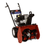 Toro 722 E Power Throw Snowthrower Manuel utilisateur