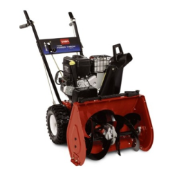 Toro 722 E Power Throw Snowthrower Manuel utilisateur | Fixfr