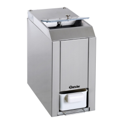 Bartscher 135012 Ice Crusher, stainless steel Mode d'emploi | Fixfr
