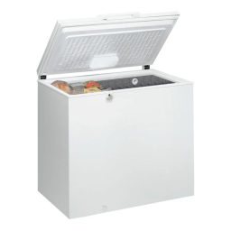 Bauknecht GTE 508 FA2 Freezer Manuel utilisateur | Fixfr