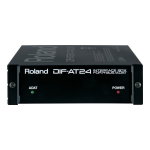 Roland DIF-AT24 Manuel utilisateur
