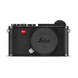 Leica CL Manuel utilisateur | Fixfr