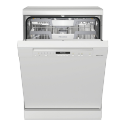 Miele G 7200 SC Lave-vaisselle posable Manuel utilisateur | Fixfr