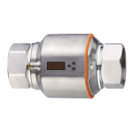 IFM SM2604 Magnetic-inductive flow meter Mode d'emploi