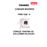 Franke FWM1200-6 Manuel utilisateur