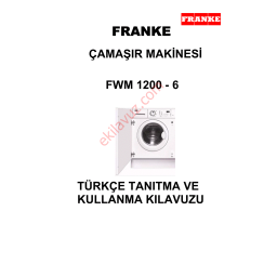 Franke FWM1200-6 Manuel utilisateur | Fixfr