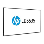 HP LD5535 55-inch LED Digital Signage Display Manuel utilisateur