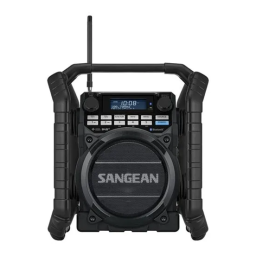 Sangean U4 Manuel utilisateur | Fixfr