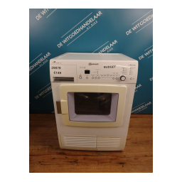 Bauknecht TRK PRESTIGE 7 Dryer Manuel utilisateur | Fixfr