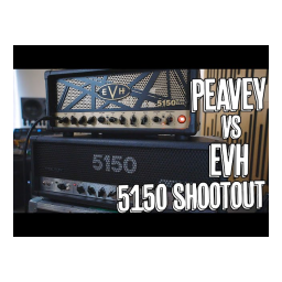 Peavey EVH 5150 Manuel utilisateur | Fixfr