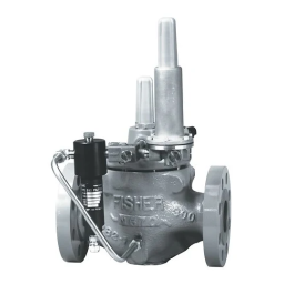 Fisher EZR Pressure Reducing Regulator Guide d'installation | Fixfr