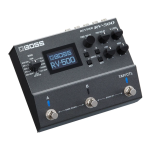 Boss RV-500 Reverb Manuel utilisateur