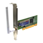 Hama 00062788 Wireless LAN PCI Card, 54 Mbps Manuel utilisateur