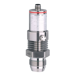 IFM PM2655 Flush pressure transmitter Mode d'emploi | Fixfr