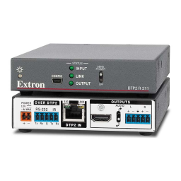 Extron DTP2 R 211 spécification | Fixfr