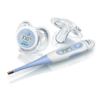 Avent SCH540/00 Avent Kit thermom&egrave;tre num&eacute;rique pour b&eacute;b&eacute; Manuel utilisateur