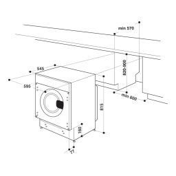 Whirlpool BI WDWG 75148 MEA Washer dryer Manuel utilisateur | Fixfr