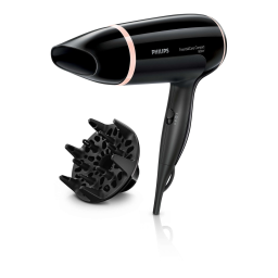 Philips BHD004/10 Essential Sèche-cheveux Manuel utilisateur | Fixfr