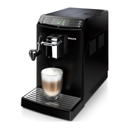 Philips HD8844/01 4000 Series Machine espresso Super Automatique Manuel utilisateur | Fixfr