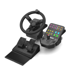 Saitek Heavy Equipment Wheel, Pedals and Side Panel Control Deck Manuel utilisateur | Fixfr