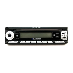 Blaupunkt CALGARY MP35 Manuel utilisateur | Fixfr