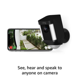 Ring SPOTLIGHT CAM BATTERY BLACK Caméra de surveillance Manuel du propriétaire | Fixfr
