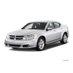 Dodge Avenger 2007-2014 Manuel du propri&eacute;taire