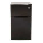 Igloo FR832I-E-BLACK 3.2 CU FT 2 DOOR REFRIGERATOR Manuel utilisateur