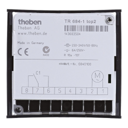 THEBEN TR 684-1 top2 Fiche technique | Fixfr