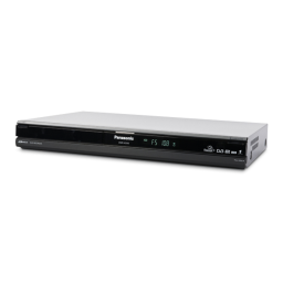 Panasonic DMR-XS350 : Mode d'emploi + Assistance IA | Fixfr