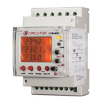 Circutor CVM-A Power analyzer Manuel utilisateur