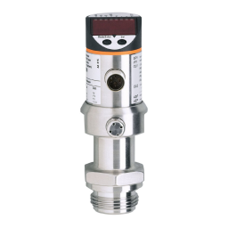 IFM PIM094 Pressure sensor Mode d'emploi | Fixfr