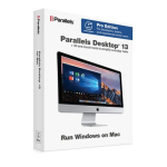 Parallels Desktop 13 Manuel utilisateur