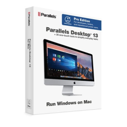 Parallels Desktop 13 Manuel utilisateur | Fixfr