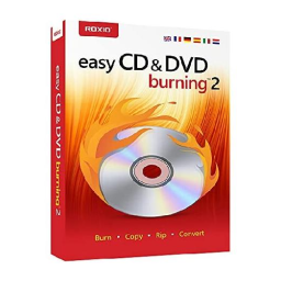 Roxio Easy CD & DVD Burning Manuel utilisateur | Fixfr