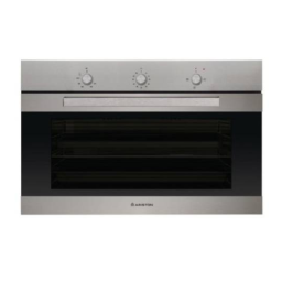 Ariston GESM 53 IX A 30 Oven Manuel utilisateur | Fixfr
