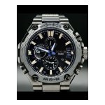 CASIO MRG G2000 Montre: Mode d'emploi + IA Chat &amp; PDF