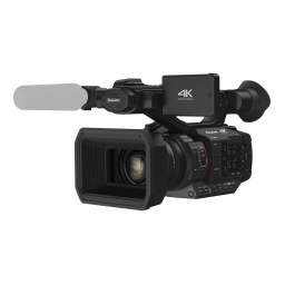 Panasonic HCX20E Mode d'emploi | Fixfr